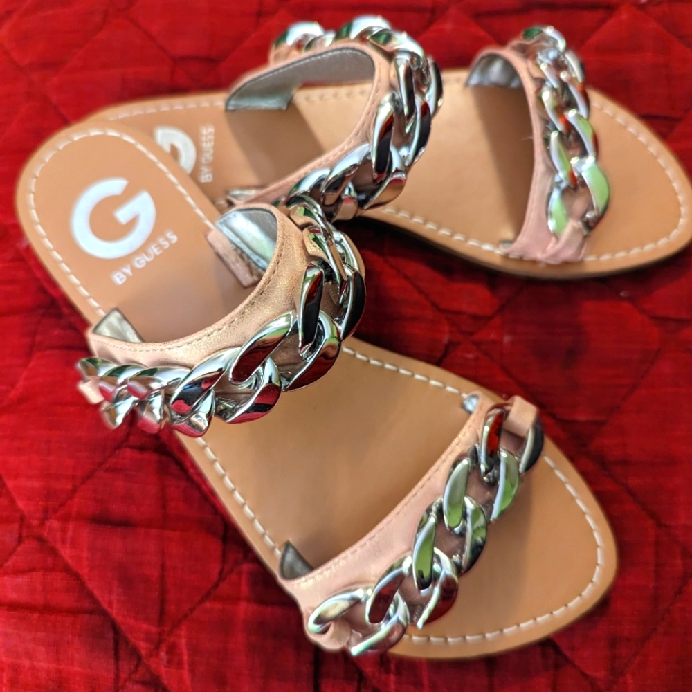 Guess Chain Strap Sandles